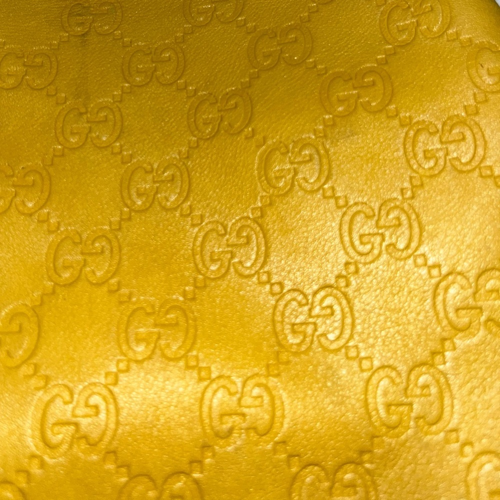 Gucci Yellow Guccissima Leather Medium Britt Hobo - Picture 2 of 9